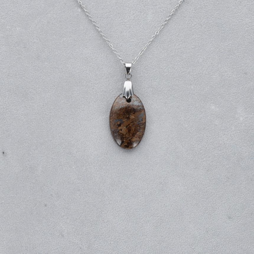 Bronzite Cabochon percé 3