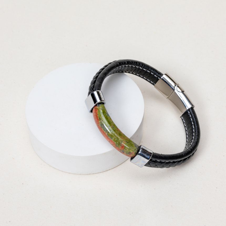 Bracelet Ugo - Unakite